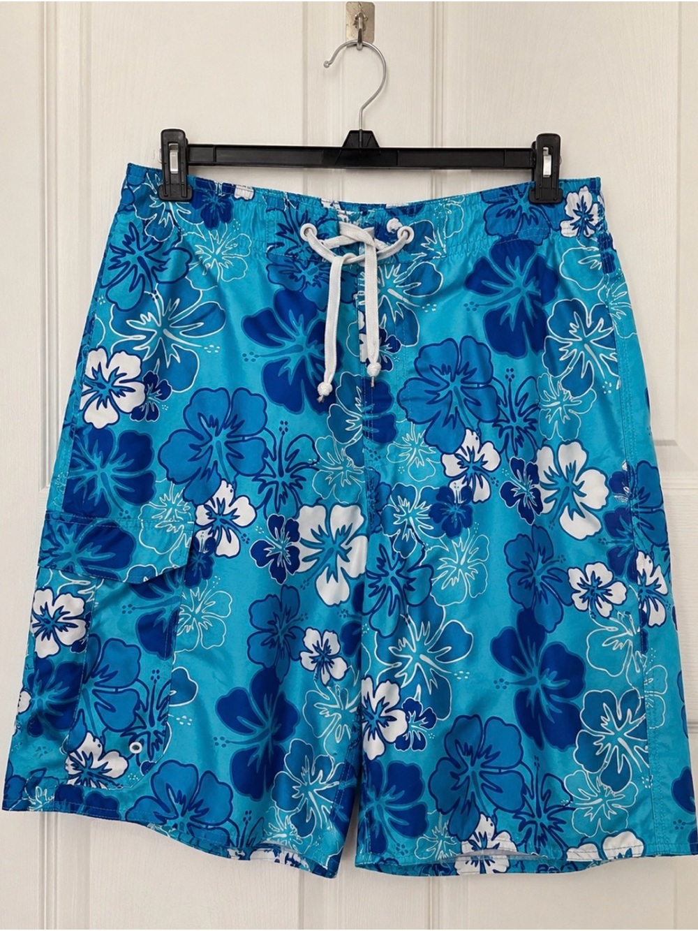 Joe Boxer Men’s Floral Swim Trunks – Size M